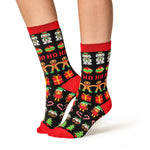 Load image into Gallery viewer, HEAT HOLDERS Lite Christmas Socks - Womens UK 4-8