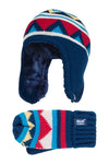 Load image into Gallery viewer, HEAT HOLDERS Cosy Ears Thermal Hat with Pom Pom &amp; Mittens - Boys 3-6YRS
