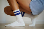 Load image into Gallery viewer, BIRD 1PK FELIX Sustainable Organic Egyptian Cotton Athletic Sports Crew Socks - Women's