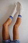 Load image into Gallery viewer, BIRD 1PK FELIX Sustainable Organic Egyptian Cotton Athletic Sports Crew Socks - Women's