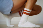 Load image into Gallery viewer, BIRD 1PK FELIX Sustainable Organic Egyptian Cotton Athletic Sports Crew Socks - Women's