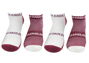 NRL Manly Sea Eagles 4 Pairs High Performance Ankle Sports Socks