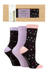 Load image into Gallery viewer, GLENMUIR 3PK Gift Boxed Bamboo Socks -Womens 4-8