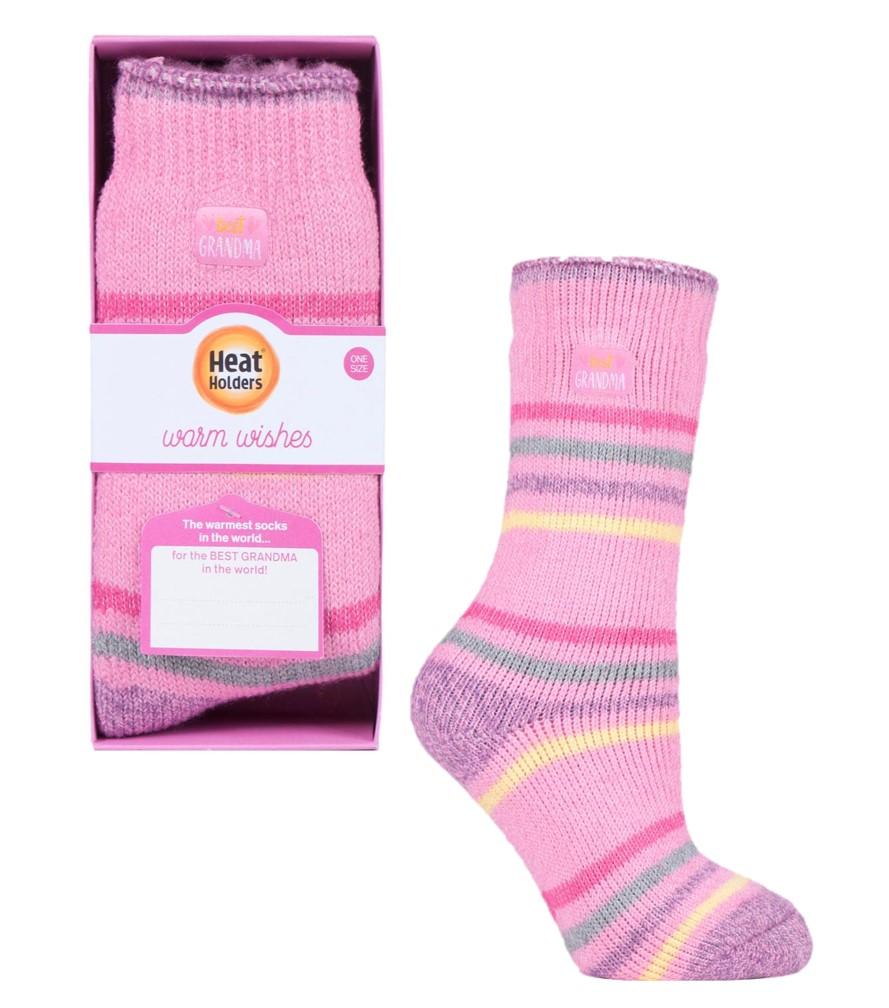 HEAT HOLDERS Warm Wishes Gift Boxed Original Thermal Socks - Mothers Day Gift