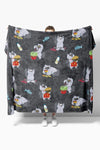 Load image into Gallery viewer, HEAT HOLDERS Snuggle up Pet Lovers Blankets - Kitty/Cat
