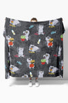Load image into Gallery viewer, HEAT HOLDERS Snuggle up Pet Lovers Blankets - Kitty/Cat