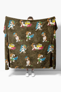 HEAT HOLDERS Snuggle up Pet Lovers Blankets - Puppy/Dog