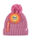 Load image into Gallery viewer, HEAT HOLDERS Enchanted Forest Ribbed Thermal Beanie with Pom Pom-Girls 7-10 Years