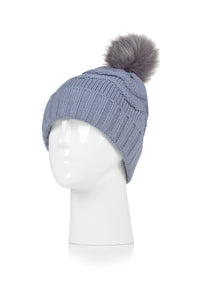 HEAT HOLDERS Cotswold Zig Zag Knit Thermal Beanie-WOMENS