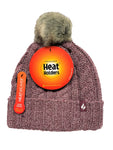 Load image into Gallery viewer, HEAT HOLDERS Ladies Maine Thermal Pom Pom Beanie