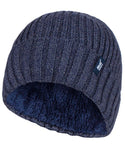 Load image into Gallery viewer, HEAT HOLDERS Ribbed Turnover Thermal Beanie-Mens