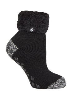HEAT HOLDERS Thermal Lounge Slipper Socks-Womens
