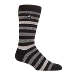 Load image into Gallery viewer, HEAT HOLDERS Lite Twist Striped Thermal Sock - Men's