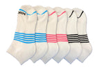 Load image into Gallery viewer, HIKE 6PK Cushion Foot Sport Ankle socks-Womens
