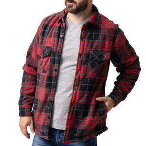 HEAT HOLDERS Jax Plaid Shirt Jacket -  Men's