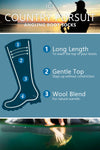 Load image into Gallery viewer, SOCKSHOP COUNTRY PURSUIT Wool Blend Angling Boot Socks - Mens 7-11