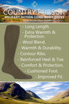 Load image into Gallery viewer, SOCK SHOP COUNTRY PURSUIT Military Long Wool Boot Socks- Mens 7-11