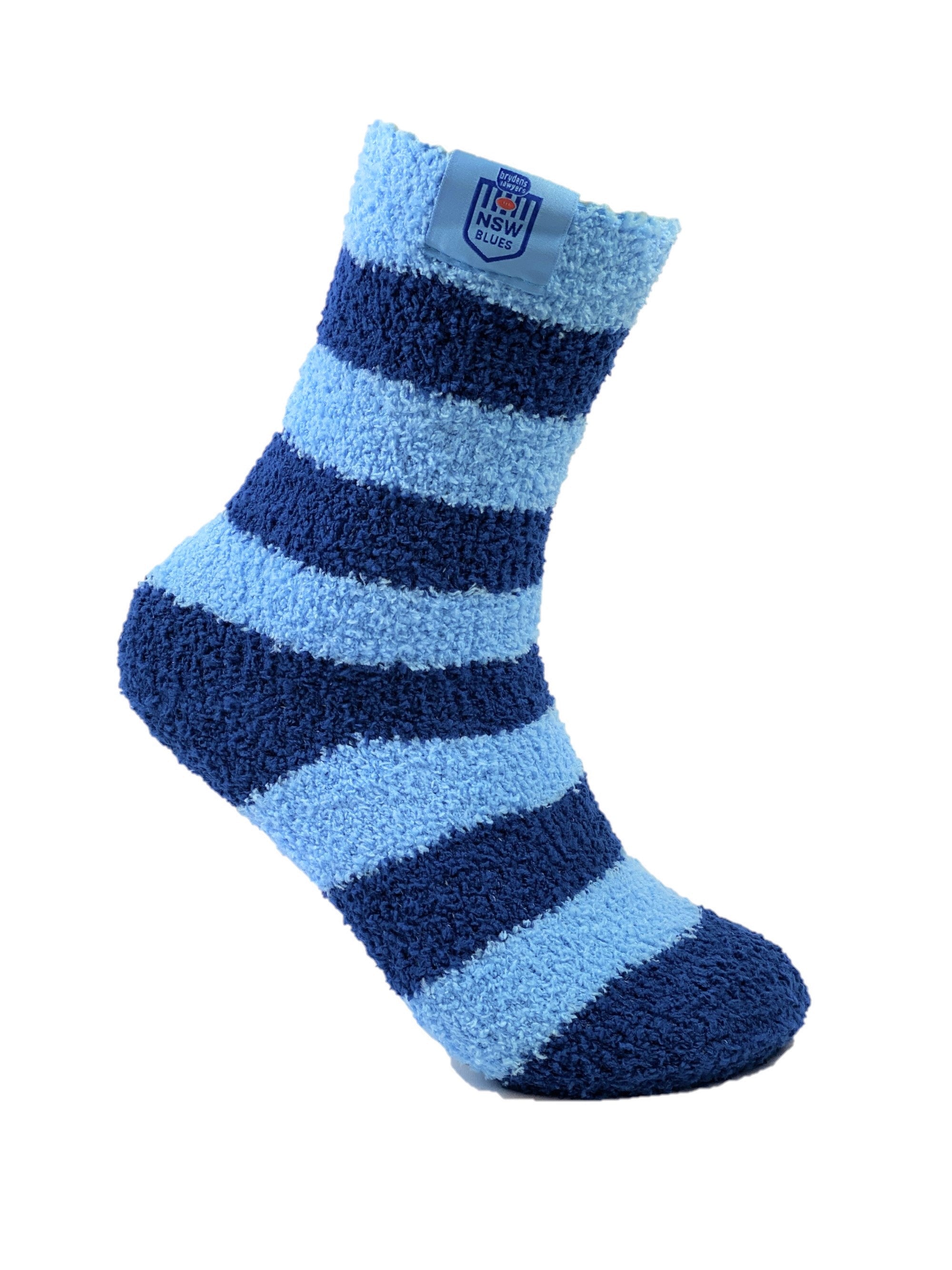 NRL State of Origin NSW Blues 2Pk Bed Socks