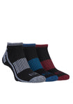 Load image into Gallery viewer, STORM BLOC 3PK Performance Trainer Sports Socks -Mens 6-11
