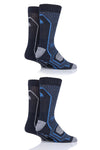 Load image into Gallery viewer, STORM BLOC 4Pk Technical Performance Socks-Mens 6-11

