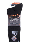 Load image into Gallery viewer, STORM BLOC 3Pk Performance Crew Sports Socks-Mens 6-11