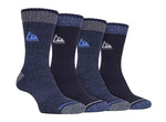 Load image into Gallery viewer, STORM BLOC 4Pk Performance Crew Socks-Mens 6-11