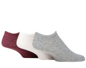 TORE 3Pk 100% Recycled Plain Trainer Socks- Mens 7-11