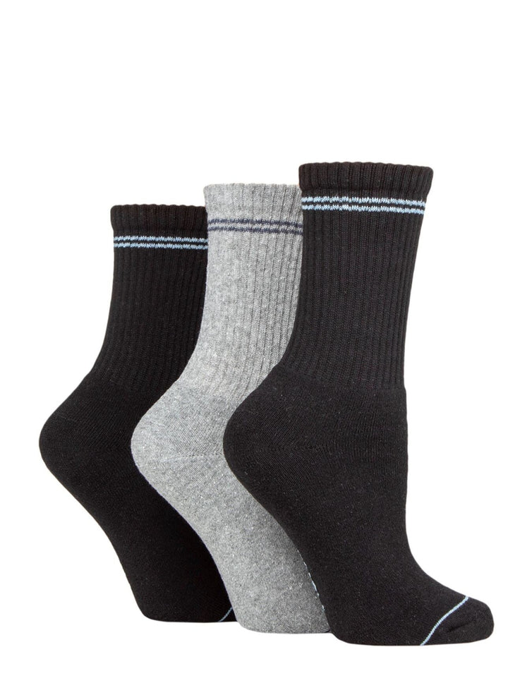 TORE 3PK 100% Recycled Fashion Sports Socks - Women's