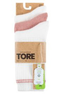 TORE 3PK 100% Recycled Fashion Sports Socks - Women's