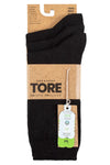 Load image into Gallery viewer, TORE 3Pk 100% Recycled Plain Socks -Womens 4-8
