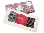 Load image into Gallery viewer, WILDFEET 3Pk Christmas Gift Boxed Novelty Cotton Socks- Womens 4-8
