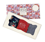 Load image into Gallery viewer, WILDFEET 3Pk Christmas Gift Boxed Novelty Cotton Socks- Womens 4-8