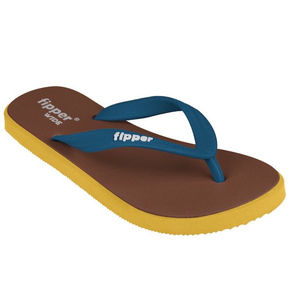 Fipper Wide Natural Rubber Thongs - Unisex (Men's sizing)