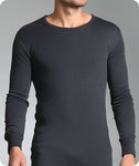 Load image into Gallery viewer, HEAT HOLDERS Thermal Underwear Long Sleeve Brushed Vest-Mens