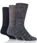 Load image into Gallery viewer, IOMI FOOTNURSE 3Pk Cushion Foot Diabetic Socks
