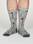 Load image into Gallery viewer, THOUGHT 1Pk Perry Sportsman Bamboo Socks-Mens 7-11