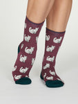 Load image into Gallery viewer, THOUGHT 1Pk Kitty Cat Bamboo Socks-Womens