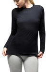 Load image into Gallery viewer, HEAT HOLDERS ULTRA LITE™ Black Base Layer Tops-Womens
