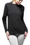 Load image into Gallery viewer, HEAT HOLDERS LITE™ Black Base Layer Tops-Womens
