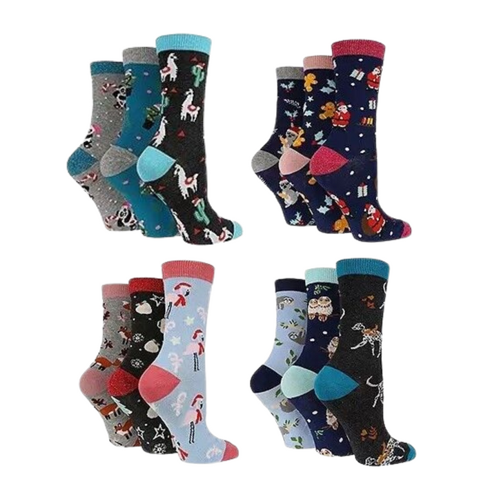 WILDFEET 12 Days of Sock-mas Advent Calendar of Socks - Women's