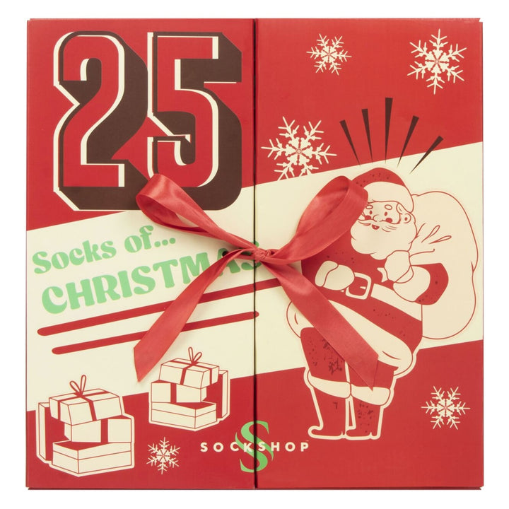 SOCKSHOP 25 Day Christmas Bamboo Sock Advent Calendar - Men's