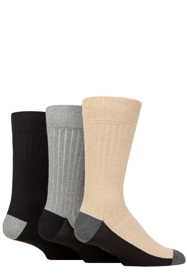 WILDFEET Men's 3PK Recycled Cotton Boot Sock