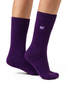 Heat Holders - Mens / Ladies Winter Warm Extra Long Thermal Socks, 6-11 /  4-8 UK