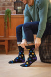Load image into Gallery viewer, GENTLE GRIP 3Pk Business Socks - Colour Burst - Men&#39;s 6-11
