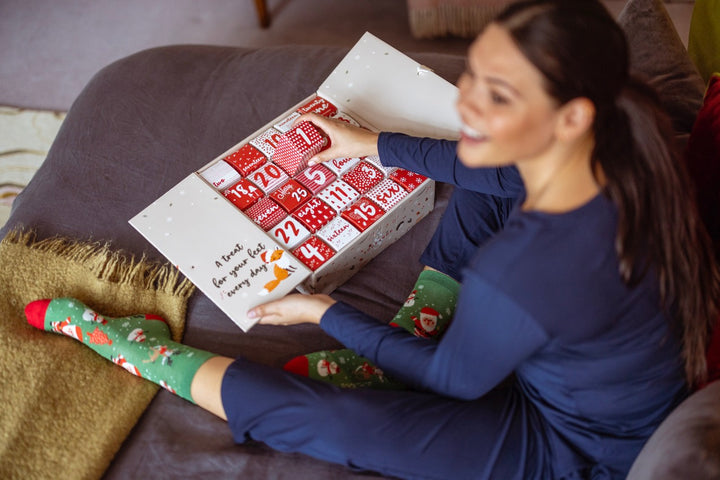 SOCKSHOP 25 Day Christmas Bamboo Sock Advent Calendar - Women's