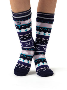 HEAT HOLDERS Soul Warming Dual layer Thermal Slipper Socks- Womens
