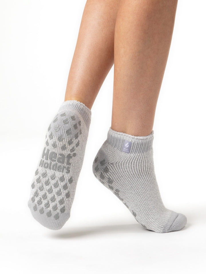 HEAT HOLDERS Thermal Ankle Slipper Socks-Womens