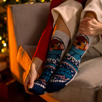 Load image into Gallery viewer, HEAT HOLDERS Lite Christmas Socks - Womens UK 4-8
