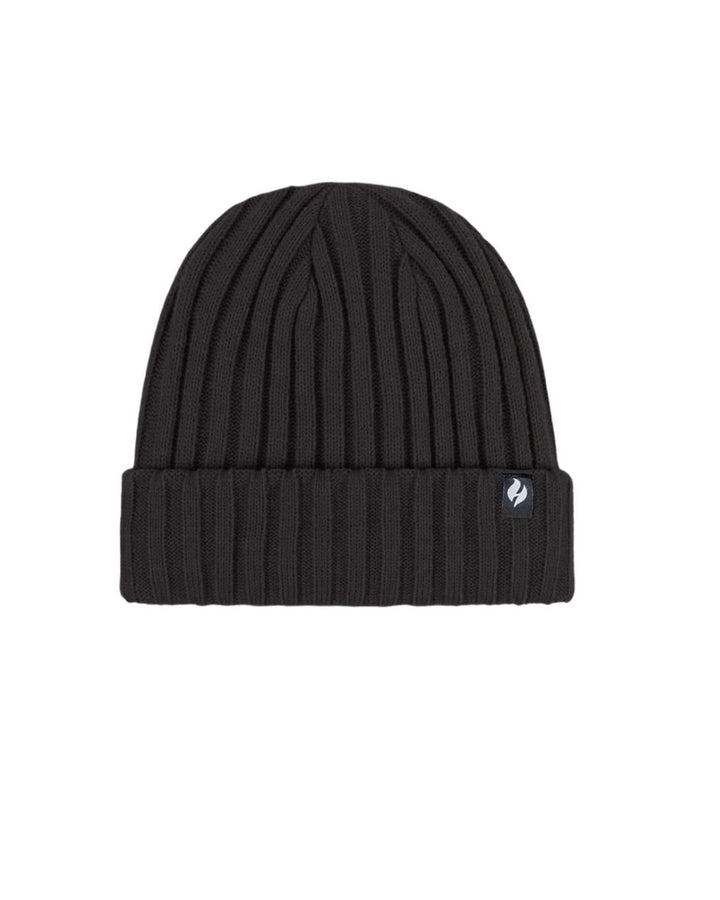HEAT HOLDERS Kids Frosty Ribbed Thermal Beanie - Unisex 7-10 Years