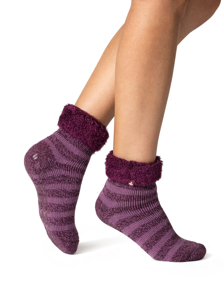 HEAT HOLDERS Thermal Lounge Slipper Socks-Womens